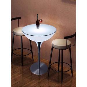 테이블 조명 탁자 높이 하이테이블 예쁜 간이 짧고 접이식 무드바 야광 유리X