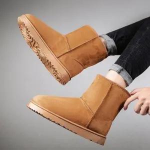 남자 털신발 워커 부츠 캐주얼화 하이탑