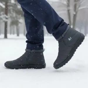 남성용 패딩부츠 등산 스포츠 보온 신발