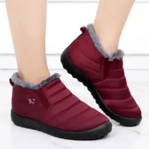 남녀공용 털 부츠 방한화 앵클 패딩부츠