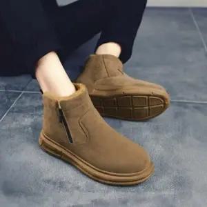 남자 부츠 스웨이드 겨울 기모 사각팬티