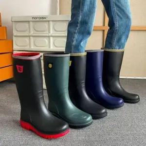 남성 레인부츠 장마신발 작업용 방수장화