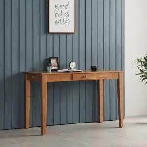 엔틱오피스 투라 1200 고무나무 책상 미아트 미소비즈 가구 인테리어 원목 책상 고무나무 학생 어른