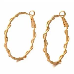 14K 골드필드 플랜트 링 귀걸이 WFG1UYK