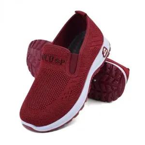 메쉬 여름 슬립온 쿠셔닝 신발 남녀공용