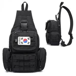 남자 밀리터리 슬링백 전술 바디백 가방