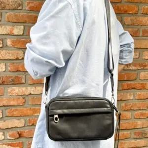 남자 가죽 클러치 빈티지 크로스백 가방