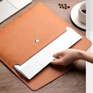 서류 가방 남자 레더 테블릿 수납 가죽