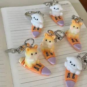 [셀러에이드]서핑보드 키링 미니 해변 가방걸이