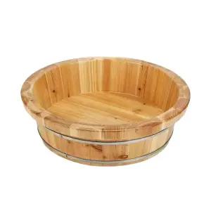 히노끼 족욕통 마사지용 대야 족욕기 바가지