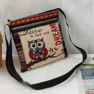 [라일리] Rly 여성 여행 크로스 캔버스 캔버스 백 가방 여행용