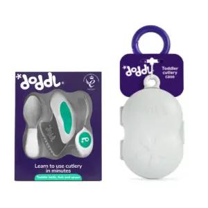 도들 유아식기 이유식 스푼 포크 나이프 케이스 세트 BNS