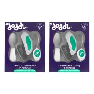 도들 유아 식기 3P 자기주도 이유식 세트 아쿠아 X2 BNS