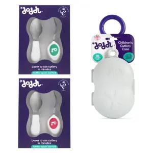 도들 유아 자기주도 연습 스푼 포크 케이스 세트 선물 BNS