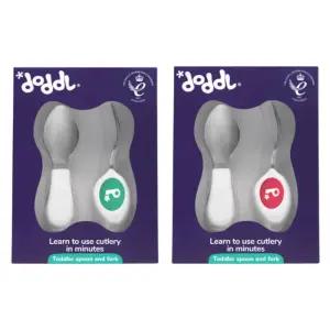 도들 유아식기 스푼 포크 자기주도 이유식 세트 X2 BNS