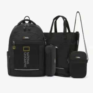 내셔널지오그래픽 백팩 신학기 책가방 코닉 블랙 세트 BNS