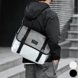 학생 데일리 크로스백 메신저백 포켓 메쉬 남녀 공용