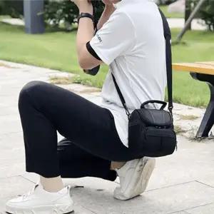 (색상 블랙)좋은 카메라 가방 크로스백 숄더백 촬영 수납 보호백 파우치