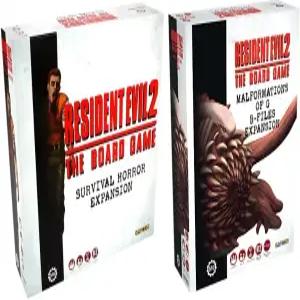 서바이벌 호러가 포함된 레지던트 이블 2 보드 게임 번들과 G B 파일의 변형 (2개 템)