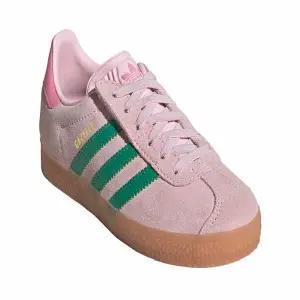 [토박스] (170-210mm) 아디다스키즈 가젤 CF EL C 핑크 고무줄끈 운동화 ADYCG1TSSP11PNK