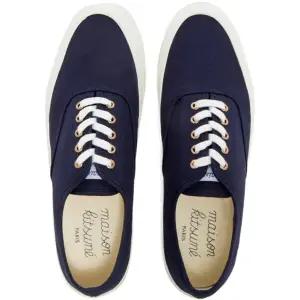 [메종 키츠네] 24SS 캔버스 레이스업 스니커즈 CU04706WW9000 NA