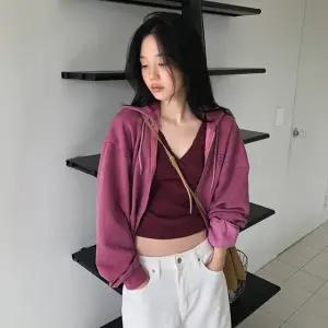 [메이비베이비] Delulu Hood Zipup (2colors)