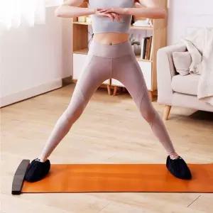 JU 고강도 하체운동 슬라이딩매트/ 홈트레이닝/ 다양한 운동/ 미끄러지듯 재