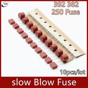 10pcs 382 392 플라스틱 퓨즈 0.5A 1A 2A 3.15A 4A 5A 6.3A 8A 250V LCD TV 전원 보드 일반적으로 정수기