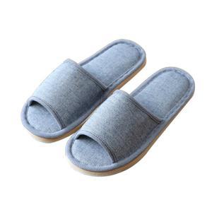 호텔용 실내 슬리퍼 린넨 소재 무소음 바닥 방한 실내용 보관 정리용