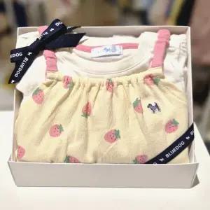 [블루독베이비 10] 26SS신상(YE)스트로베리SET우주복(백일돌아기옷) 146370675060