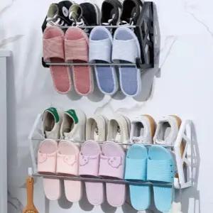 부착식 슈즈렉 정리 오픈 수납 원룸 부착 현관정리 슈즈랙 아이템 신발정리대 수납정