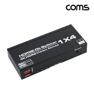 [오너클랜]TBZ Coms HDMI 분배기2.0B 1대4 4K 60Hz EDID 수동스위치 OU933
