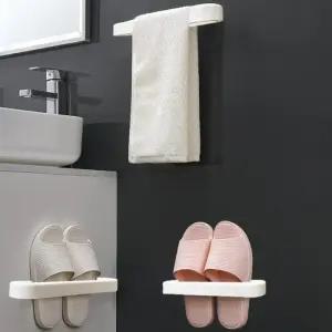 슬리퍼꽂이 슬리퍼걸이 실내화거치대 무타공 현관정리 강력부착 슈즈랙