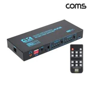 [알티피아]TBZ Coms 4K 60Hz HDMI 4x2 매트릭스 스위치 오디오 추출기 EDID ARC OU944