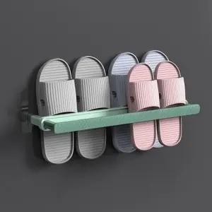 슬리퍼거치대 더블 그린 거치대 실 실내화 슬리퍼걸이 슬리퍼걸이 2p세트 슬리퍼정리