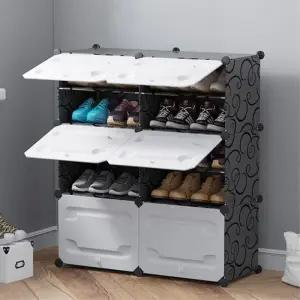 공간활용 비타리토 조립식 85x96cm DIY 신발장