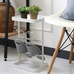 화 슬리퍼 소품정리 선반 꽂이 철제 튼튼한 렉 보관대 거치대 실내 실내화 걸이 정리
