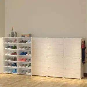 비타리토 204x94cm 조립 DIY 원목무늬 신발장