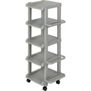 창신리빙 정리대 신발 5단 그레이 멀티