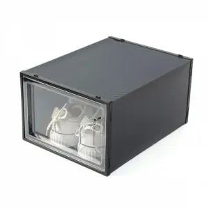 신발정리함 프리슈즈 신발정리함 신발정리대 DIY신발장 슈박스 블랙 슈케이스 슈케이