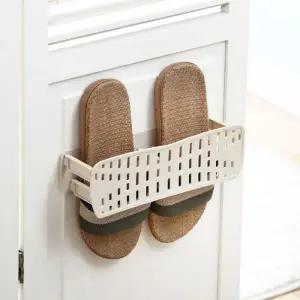 걸이 접이식 부착 욕실화 슬리퍼 실내화 거치대 꽂이