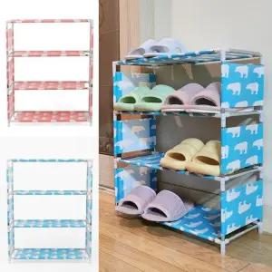 4단 조립식신발장 DIY신발장 조립식 신발수납장 현관신발장 신발정리대 신발장