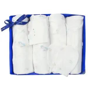 [갤러리아] (압소바말띠출산,태교,아기배냇저고리)구름말배냇저고리+5종세트(A1B-10104SET)