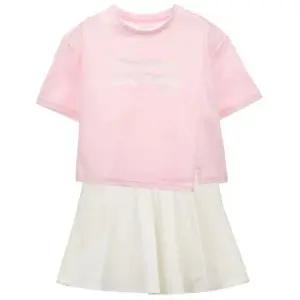 [갤러리아] 스케쳐스키즈 여아플리츠 디테일 상하의 셋업세트 SK3GOCFM021