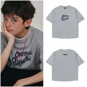 [갤러리아] [블루테일]AAB1TS01G그레이 절개 반팔 티셔츠