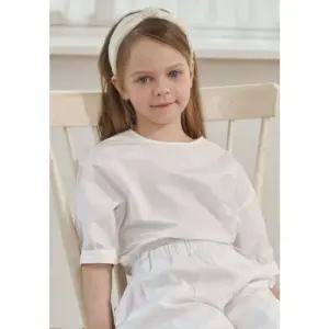 [갤러리아] 빈(BEEN)초등 키즈 화이트 와이드 블라우스 (BA22BL03WT)