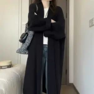 아우터 코트 롱가디건 봄가을 카디건 여친 롱 블랙 니트 OP3