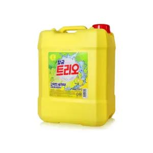 향균 트리오 14kg 주방세제 대용량 업소용 말통