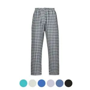 [파파브로] 남성 6컬러 인견 체크 9부 잠옷바지 HW-UW-9101