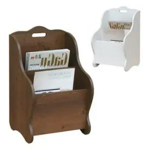 홍보물거치대 우드 잡지꽂이 매거진랙 팜플렛 책꽂이 신문 거치대